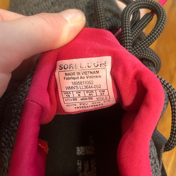 SOREL Grey Womens Sneakers Size 10 - Picture 11 of 11